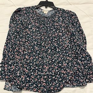 Shoshanna Keyhole Women’s Floral Blouse, XS